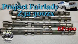 Camshaft Linishing Project Fairlady The Nissan Z32 300zx Twin Turbo Mega Build [upl. by Nwahsear]