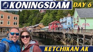 Holland America Koningsdam Alaska Cruise Ketchikan AK VLOG Day 6 [upl. by Enialedam]