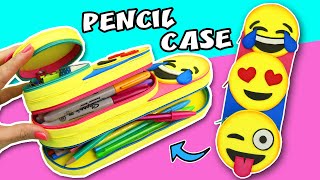 😍【 DIY EMOJIS 𝙋𝙀𝙉𝘾𝙄𝙇 𝘾𝘼𝙎𝙀 】👉 Ladder Pencil Case 😎 aPasos Crafts DIY ❣️ [upl. by Adiuqal]