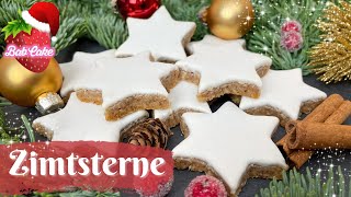 Zimtsterne  besonders weich saftig und lecker  das beste Rezept  Weihnachtsplätzchen  BabCake [upl. by Tannie]