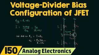 VoltageDivider Bias Configuration of JFET [upl. by Conlen]