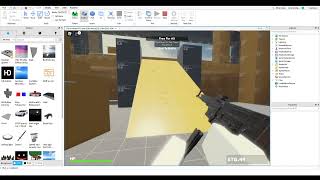 Roblox Game Jam FPS Development Day 2 [upl. by Alhsa]