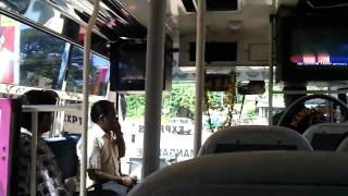 Inside Udupi Mangalore bus at Mulky [upl. by Osy]