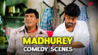 மதுர மேல குதிர ஏறுறது யாரு  Madhurey Comedy Scenes  Vijay  Sonia Agarwal  Vadivelu [upl. by Hsreh]