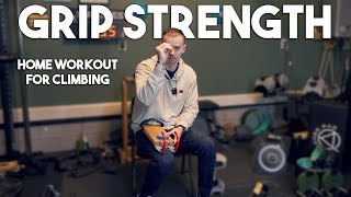 New Grip Strength Workout  Vlog 2  Michael Eckert [upl. by Rahsab886]