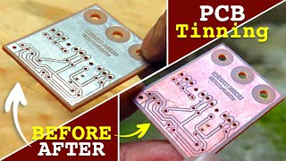 How to Tinning PCB and Protect from Oxidation [upl. by Sarette]