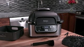 How to Use Your Ninja® Foodi™ Grill Functions AG300 [upl. by Norford]