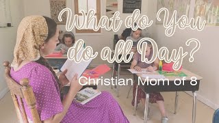 Large Family Homeschool Day in the Life [upl. by Aehr969]