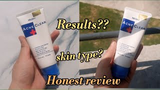 Mistine acne clear face wash reviewHonest reviewskincare [upl. by Aldridge]