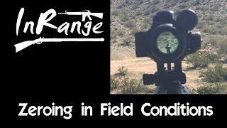 Zeroing in field conditions amp Iron sight Cowitness [upl. by Plerre72]