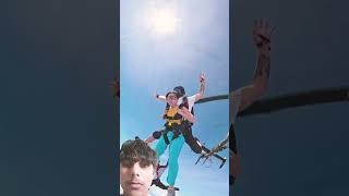 skydiving gopro travel adventure flying music anime beats wallpaper slowed [upl. by Yenohtna]