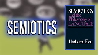 quotA Theory of Semioticsquot By Umberto Eco [upl. by Sivle180]