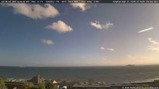 20 October 2024  Kinghorn WeatherCam Timelapse [upl. by Tenay358]