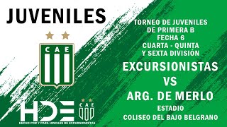 Excursionistas vs Argentino de Merlo  Fecha 6 [upl. by Kramlich]