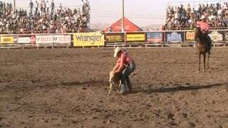 Lazo de becerros Final del Campeonato Nacional de Rodeo wwwcaballotv [upl. by Felicity]