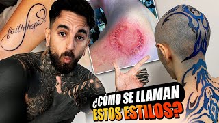 31 ESTILOS de TATUAJE EXPLICADOS 🔥 ¿Qué TATUAJES existen 🤔 [upl. by Leugimesoj]