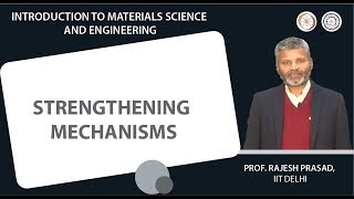 Strengthening mechanisms [upl. by Volney]