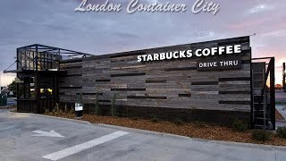 Best Custom Container Cafe Design Urban Concept [upl. by Leahkim]