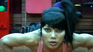 BREAST workout by ทู ยุพา Two Yupa IFBB National Trainer [upl. by Eidnam]