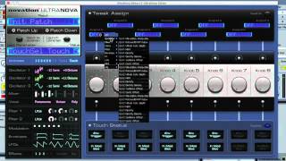 Novation UltraNova Hardware Synth amp Editor  Feature Review amp User Guide [upl. by Ocirrej]