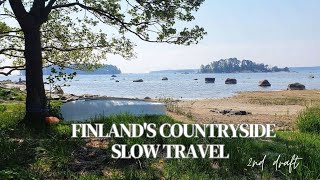 Finnish Summer  relaxing holiday at Finlands countryside slow vlog [upl. by Galateah985]