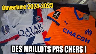 SPECIALE CLASICO🔥OUVERTURE DE MAILLOTS FOOTBALL PAS CHERS 20242025 ⚽️ [upl. by Nilerual632]