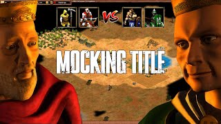 Im uploading every game of AOE2 I play until I die in 4K  427 Mocking Title [upl. by Annabelle]