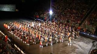 Edinburgh tattoo 2011 Finale and March Out [upl. by Datnow]