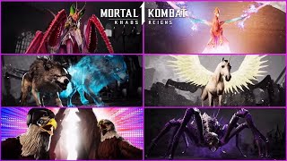 All Animalities Mortal Kombat 1 [upl. by Ttam]