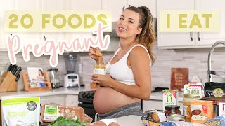 20 Foods I Eat Each Week While Pregnant  Easy amp Healthy Meal Ideas [upl. by Rennat489]