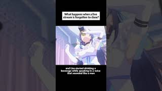 What happens when a live stream is forgotten to closeanime animecomicdub animeedit [upl. by Namref]