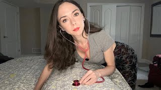 ASMR Bedside Medical Role Play  Nurse Gives You Full Body Exam  Soft Spoken POV to RELAX amp Sleep [upl. by Driskill885]