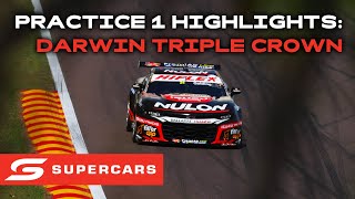 Practice 1 Highlights  betr Darwin Triple Crown  2024 Repco Supercars Championship [upl. by Aneloc]