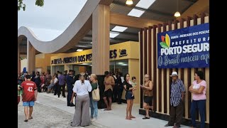 PORTO SEGURO  Prefeito Jânio Natal participa da Inauguração da quotNova Tarifa [upl. by Oileve]