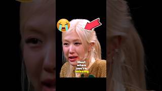 Should I Laugh or Cry for her  😭💀 rosie fypシ゚viral funny ytshorts rosè rosesarerosie [upl. by Atsirtal]