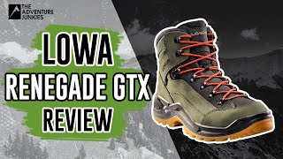 Lowa Renegade GTX Mid Review The Best Waterproof Hiking Boots For Men [upl. by Tabby]