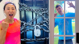 I LOCKED CARTER OUT OF HIS HOUSE [upl. by Eslud675]