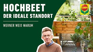 Der passende Standort für ein Hochbeet  COMPO [upl. by Trici]