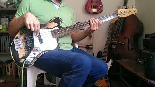 Los prisioneros  El baile de los que sobran Bass Cover [upl. by Wollis]