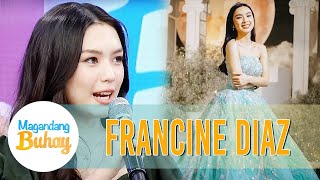 The story behind Francines debut theme  Magandang Buhay [upl. by Nageek922]