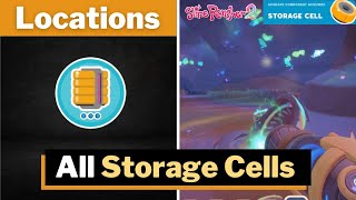 Slime Rancher 2  All 3 Storage Cell Locations [upl. by Mohn]