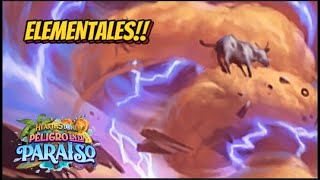 🌪️​MUY FÁCIL de jugar Ideal para SUBIR rango RÁPIDO  Chamán ELEMENTALES con SKARR  HEARTHSTONE [upl. by Glenine]