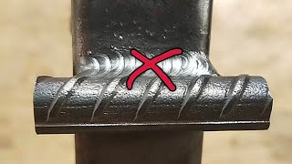 metal rod welding tricks that not many people know  arc welding [upl. by Saibot]