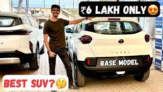 PUNCH PURE  Base Model 2024  Features Safety Mileage Price  Full review video [upl. by Emarej]