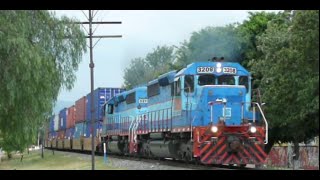 Ferromex 3208 intermodal nice K3LA [upl. by Griffiths]