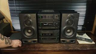 Mínicomponente Aiwa NSXD707 TBAUDIO [upl. by Katha250]