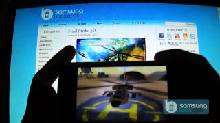 Final Strike 3D Action Game for Samsung WaveBada OS Demo on s8530 [upl. by Suoivatnom]