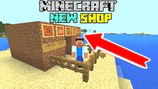 My new shop  Minecraft story video  episode 3  minecraft viral [upl. by Enylodnewg334]