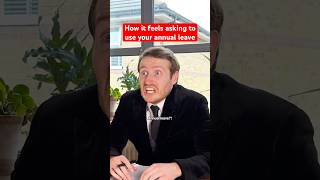 Annual Leave  work office worklife holiday vacation sketchcomedy funny relatable lol uk [upl. by Valsimot230]