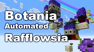 Botania  Rafflowsia Automation  Tutorial  Mana Production [upl. by Aisanahta129]